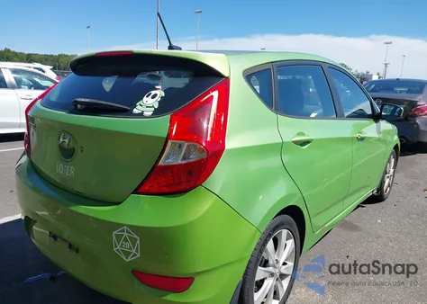 2013 Hyundai Accent Se из США, поврежденный, VIN KMHCU5AE6DU069360